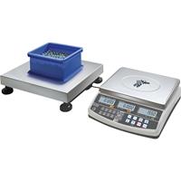 KERN Telsysteem, uit referentieweegschaal en weegbrug, weegbereik tot 60 kg, afleesbaarheid 0,1 g, weegplaat 400 x 300 mm