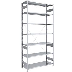 EUROKRAFTpro Grootvak-inhaakstelling, verzinkt, hoogte 3000 mm, veldlast 1700 kg, lichte constructie, basisstelling, b x d = 1300 x 600 mm