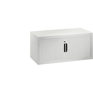 Cp Rollladen-Aufsatzschrank HxBxT 450 x 1000 x 420 mm verkehrsweiß