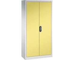 Cp ACURADO Aktenschrank BxT 930 x 400 mm lichtgrau / schwefelgelb, ab 2 Stk