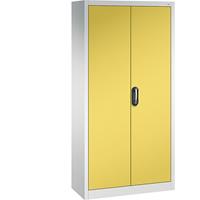 Cp ACURADO Aktenschrank BxT 930 x 400 mm lichtgrau / sonnengelb, ab 2 Stk