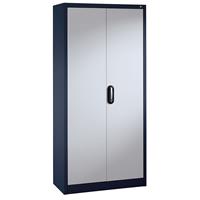 Cp ACURADO Aktenschrank BxT 930 x 400 mm schwarzgrau / weißalu, ab 2 Stk
