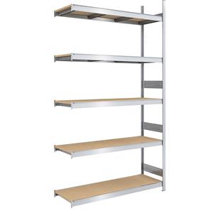hofe Grootvak-inhaakstelling met spaanplaten, hoogte 3000 mm, breedte 1500 mm, veldlast 2000 kg, diepte 600 mm, aanbouwstelling