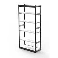 Kantoor-stellingsysteem, zonder achterwand, stellinghoogte 2250 mm, basisstelling, breedte x diepte = 1000 x 300 mm