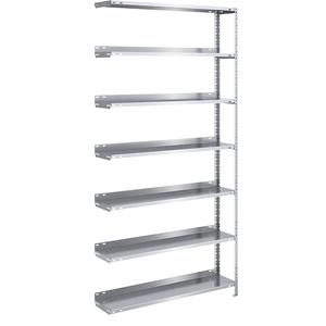 hofe Dossier-schroefstelling, verzinkt, stellinghoogte 2200 mm, aanbouwstelling, breedte x diepte = 1000 x 300 mm