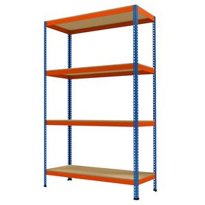 Grootvak-zwaarlaststelling, hoogte 2438 mm, totale diepte 621 mm, breedte 1536 mm