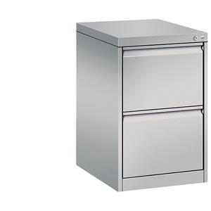 Cp Hängeregistraturschrank ACURADO 1-bahnig, 2 Schübe weißaluminium