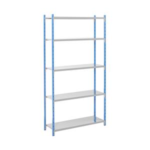 Inhaakstelling, met plaatstalen legborden, h x b x d = 1996 x 1270 x 500 mm, basisstelling