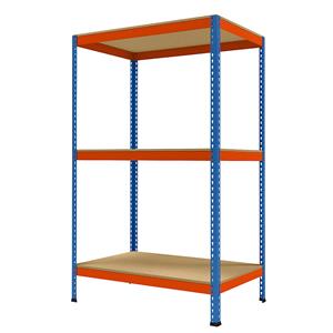 Grootvak-zwaarlaststelling, hoogte 1981 mm, totale diepte 773 mm, breedte 1231 mm