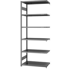 EUROKRAFTpro Systeem-inhaakstelling, verzinkt, lichte constructie, stellinghoogte 2500 mm, aanbouwstelling, breedte x diepte = 1000 x 600 mm