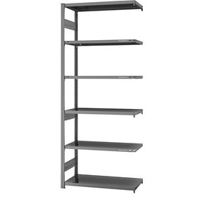 EUROKRAFTpro Systeem-inhaakstelling, middelzware constructie, stellinghoogte 2500 mm, aanbouwstelling, breedte x diepte = 1000 x 500 mm