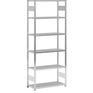 EUROKRAFTpro Systeem-inhaakstelling, verzinkt, lichte constructie, stellinghoogte 2500 mm, basisstelling, breedte x diepte = 1000 x 400 mm