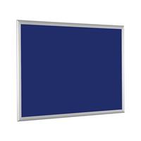 Aushangtafel für 8 x DIN A4 enzianblau