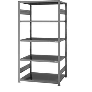 EUROKRAFTpro Systeem-inhaakstelling, verzinkt, lichte constructie, stellinghoogte 2000 mm, basisstelling, breedte x diepte = 1000 x 800 mm