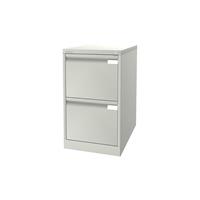 Bisley Hängeregistraturschrank, 1-bahnig 2 Schübe, DIN A4 reinweiß