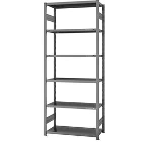 EUROKRAFTpro Systeem-inhaakstelling, verzinkt, lichte constructie, stellinghoogte 2500 mm, basisstelling, breedte x diepte = 1000 x 500 mm