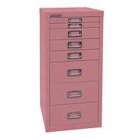 Bisley MultiDrawer™ 29er Serie DIN A4, 8 Schubladen pink