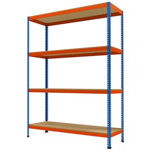 Grootvak-zwaarlaststelling, hoogte 2438 mm, totale diepte 621 mm, breedte 1841 mm