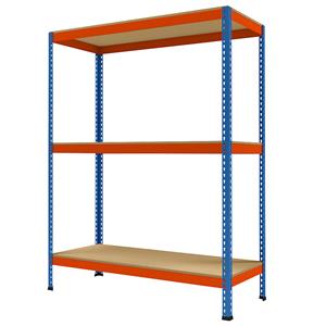 Grootvak-zwaarlaststelling, hoogte 1981 mm, totale diepte 621 mm, breedte 1536 mm