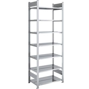 hofe Dossier-inhaakstelling, verzinkt, stellinghoogte 2350 mm, dubbelzijdig, basisstelling, b x d = 750 x 600 mm