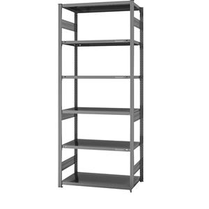 EUROKRAFTpro Systeem-inhaakstelling, middelzware constructie, stellinghoogte 2500 mm, basisstelling, breedte x diepte = 1000 x 600 mm