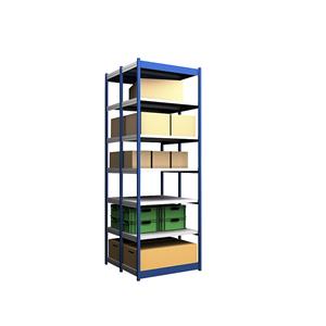 hofe Robuuste inhaakstelling, dubbelzijdig, stellinghoogte 3000 mm, blauw / verzinkt, legbordbreedte 1025 mm, basisstelling, breedte x diepte = 1025 x 500 mm