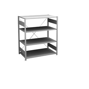 Hofe Sideboard-Steckregal, verzinkt Höhe 1200 mm, 4 Böden, Grundregal Bodentiefe 600 mm, Fachlast 140 kg