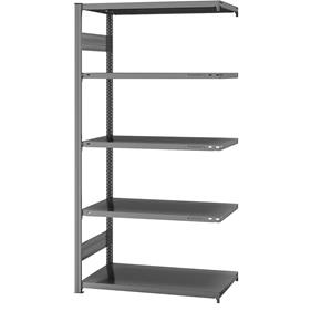 EUROKRAFTpro Systeem-inhaakstelling, verzinkt, lichte constructie, stellinghoogte 2000 mm, aanbouwstelling, breedte x diepte = 1000 x 600 mm