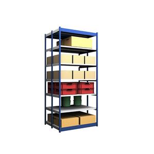 hofe Robuuste inhaakstelling, dubbelzijdig, stellinghoogte 3000 mm, blauw / verzinkt, legbordbreedte 1325 mm, basisstelling, breedte x diepte = 1325 x 500 mm