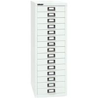 BISLEY MultiDrawer™ 39 serie, A4, 15 laden, verkeerswit