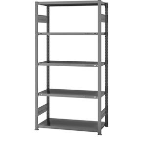 EUROKRAFTpro Systeem-inhaakstelling, verzinkt, lichte constructie, stellinghoogte 2000 mm, basisstelling, breedte x diepte = 1000 x 500 mm