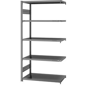 EUROKRAFTpro Systeem-inhaakstelling, middelzware constructie, stellinghoogte 2000 mm, aanbouwstelling, breedte x diepte = 1000 x 600 mm