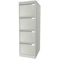 Bisley Hängeregistraturschrank, 1-bahnig 4 Schübe, DIN A4 reinweiß