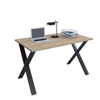 VCM Schreibtisch Computertisch Arbeitstisch Büro Möbel PC Tisch Lona X, 110 x 80 cm braun