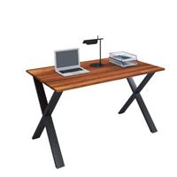VCM Schreibtisch Computertisch Arbeitstisch Büro Möbel PC Tisch Lona X, 110 x 50 cm braun