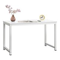 En.casa Schreibtisch Computertisch höhenverstellbar Bürotisch 75x120x60cm in verschiedenen Farben weiß