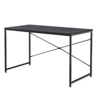 En.casa Schreibtisch 120x60x72cm Bürotisch Computertisch Arbeitstisch PC Tisch in verschiedenen Farben schwarz