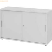 mcbuero.de Schiebetürschrank Derie 9 2 OH BxTxH 120x40x74,8cm Griff BS