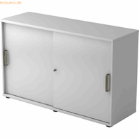 mcbuero.de Schiebetürschrank Derie 9 2 OH BxTxH 120x40x74,8cm Griff SG