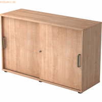 mcbuero.de Schiebetürschrank Derie 9 2 OH BxTxH 120x40x74,8cm Griff SG