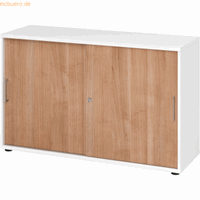 mcbuero.de Schiebetürschrank Derie 9 2 OH BxTxH 120x40x74,8cm Griff BS
