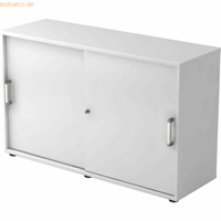 mcbuero.de Schiebetürschrank Derie 9 2 OH BxTxH 120x40x74,8cm Griff CE