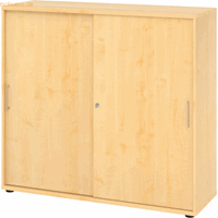 mcbuero.de Schiebetürenschrank Serie 9 3OH BxTxH 120x40x110cm Griff BS