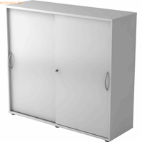 mcbuero.de Schiebetürenschrank Serie 9 3OH BxTxH 120x40x110cm Griff BM