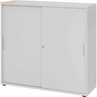 mcbuero.de Schiebetürenschrank Serie 9 3OH BxTxH 120x40x110cm Griff BS