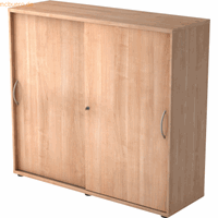 mcbuero.de Schiebetürenschrank Serie 9 3OH BxTxH 120x40x110cm Griff BM