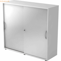 Hjh OFFICE PRO Beta 1753S, Melamine spaanplaat DIN 68765, Emissieklasse E1, Wit / zilver