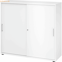 mcbuero.de Schiebetürenschrank Serie 9 3OH BxTxH 120x40x110cm Griff BS