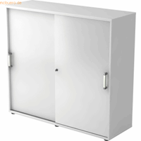 mcbuero.de Schiebetürenschrank Serie 9 3OH BxTxH 120x40x110cm Griff CE