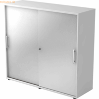 Hjh OFFICE PRO Beta 1753S, Melamine spaanplaat DIN 68765, Emissieklasse E1, Wit / zilver